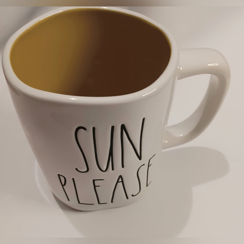Rae Dunn "Sun Please" Mug